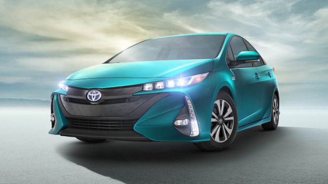 Toyota Prius Plug-in Hybrid car range