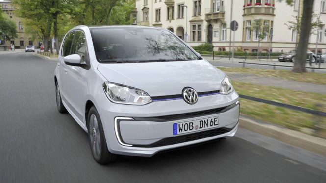 Volkswagen e-Up! car range